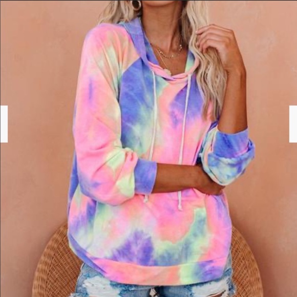 Lightweight tie dye sweatshirt Clearance